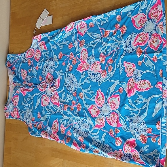 Lilly Pulitzer Johana Cover-Up Dress in Multi Bahamian Rhapsody - Picture 3 of 9